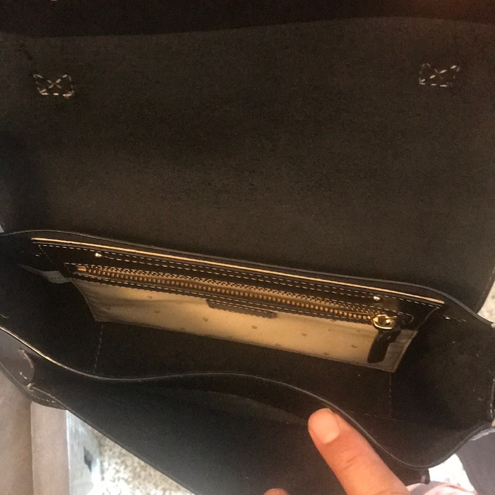 🔥1 hr SALE - Kate Spade black leather - Picture 7 of 9